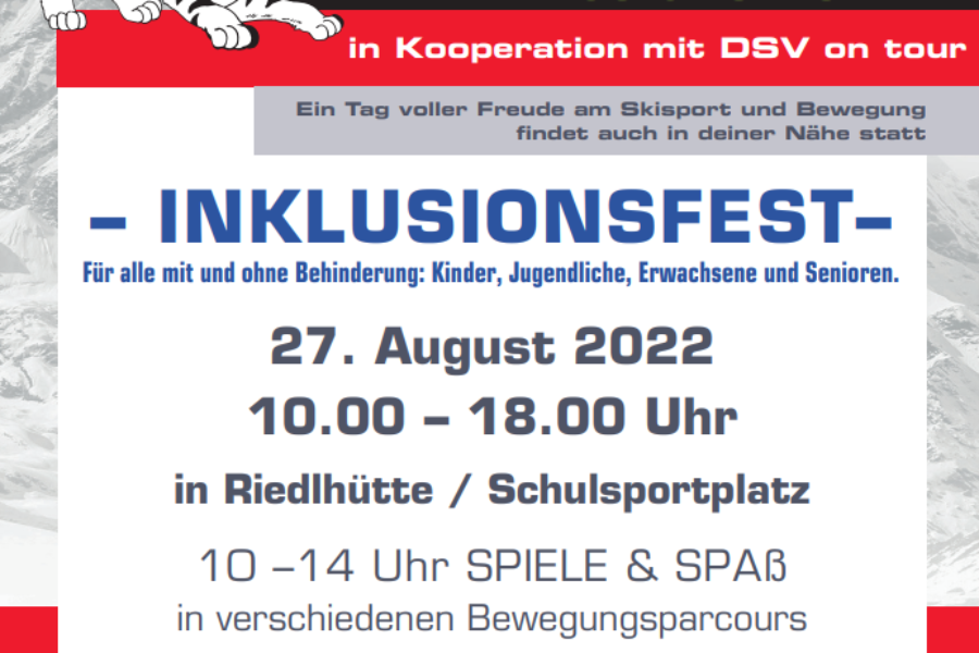 Inklusionsfest am 27.08.2022