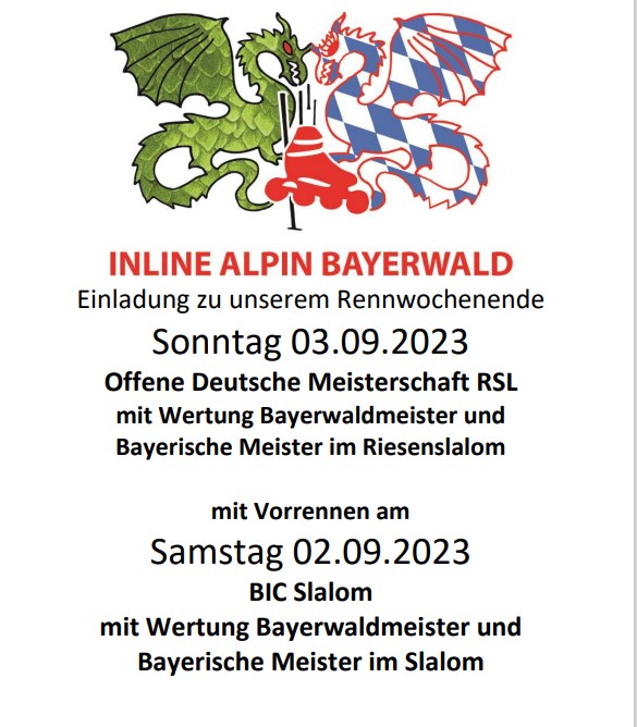 Inline Rennwochenende