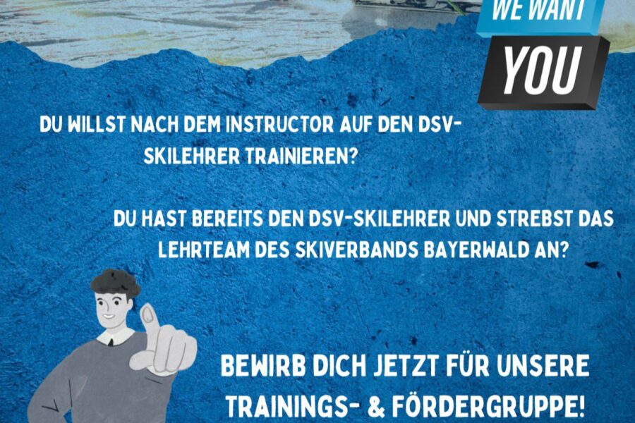 Trainings- und Fördergruppe Skiverband Bayerwald – Start ab sofort