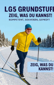 A cross-country skie A cross-country skie